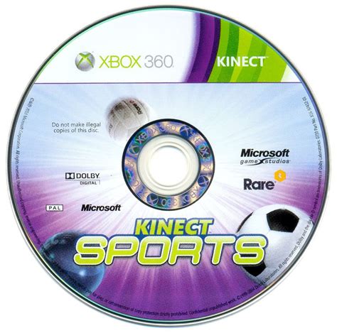 Kinect Sports (2010) Xbox 360 box cover art - MobyGames