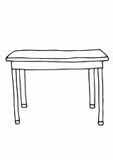 Coloring Pages  Table Coloring For Kids sketch template