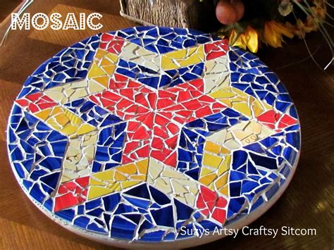 Feature Friday- Creating mosaics the easy way! | Поделки из мозаики, Мозаичное искусство, Мозаика