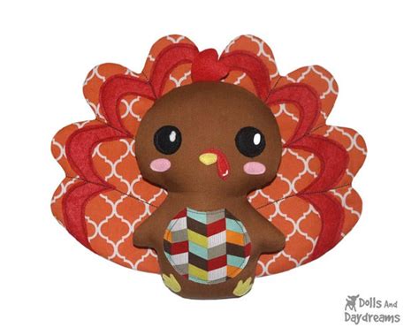 Turkey Sewing Pattern | Dolls And Daydreams