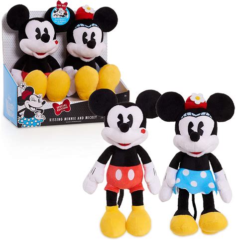 Minnie Mouse Classic Mickey & Minnie Kissing Plush – $7.78 (REG. $19.99)