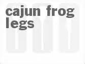 Cajun Frog Legs Recipe | CDKitchen.com