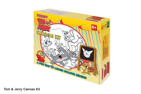 Tom & Jerry Canvas Kit - - Dala