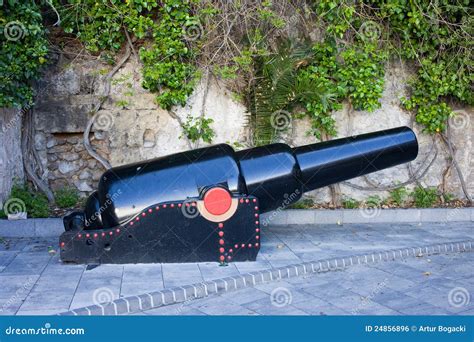 Naval Cannon stock photo. Image of cannonry, historical - 24856896