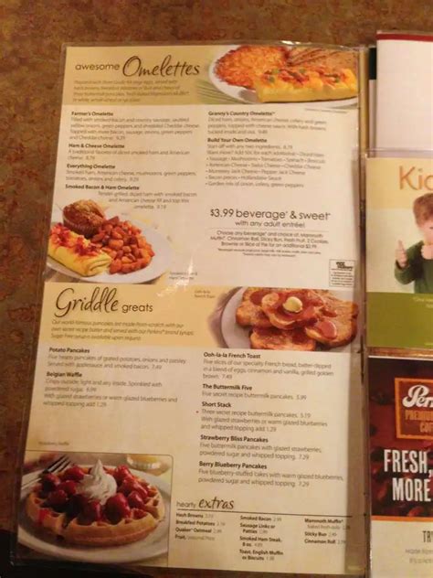 Perkins Restaurant & Bakery Menu - Urbanspoon/Zomato