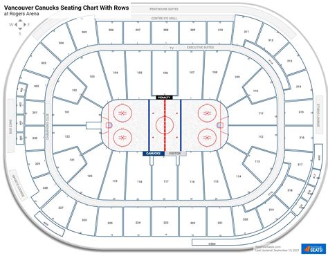 Rogers Arena Seating Charts - RateYourSeats.com