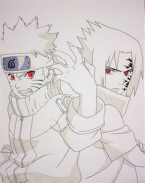 Naruto vs Sasuke by JoJoAsakura on DeviantArt