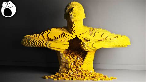 Top 20 Most Amazing Lego Sculptures Ever Made! - YouTube