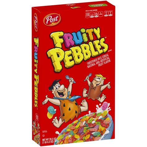 Post Fruity Pebbles Cereal 20.5 oz. Box - Walmart.com