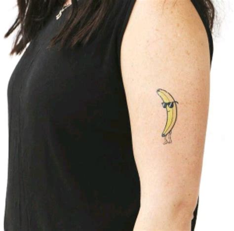 Banana Tattoo | Tattoos, Sister tattoos, Tattoos and piercings