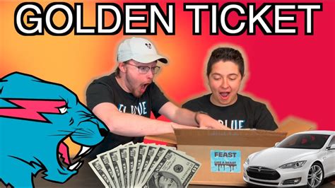 WILL WE WIN THE GOLDEN TICKET!? (Mr. Beast Chocolate Bar Unboxing ...