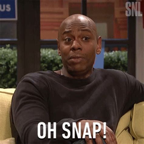 Oh Snap Dave Chappelle GIF - Oh Snap Dave Chappelle Saturday Night Live ...