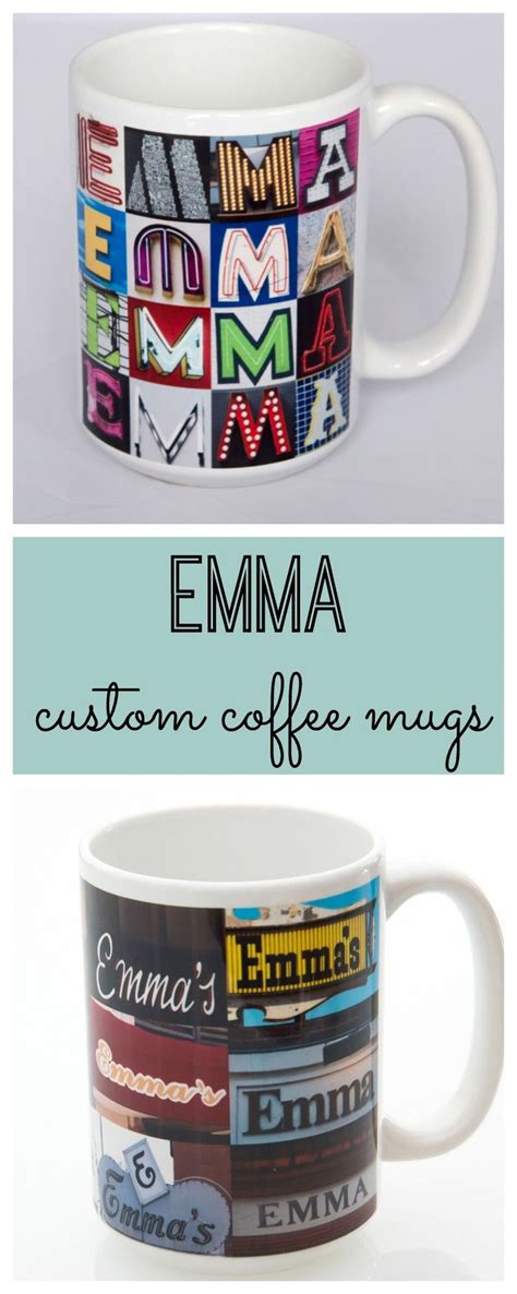 Personalized Coffee Mugs With Name And Picture / PERSONALIZED NAME AND ...