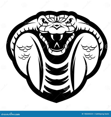 Cobra Head Vector Head Snake,mascot Logo Design Stock Vector - Illustration of danger, animals ...