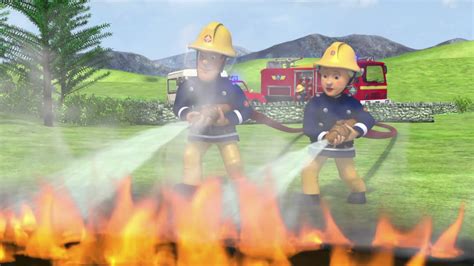 Image - Sam and Penny put out grass fire.png | Fireman Sam Wiki | FANDOM powered by Wikia