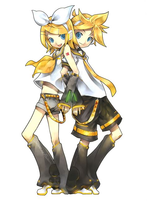 Kagamine Mirrors - VOCALOID - Image by KEI (Pixiv4088) #530984 - Zerochan Anime Image Board