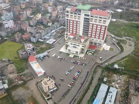 Kathmandu / Grande International Hospital (15 fl) completed ...