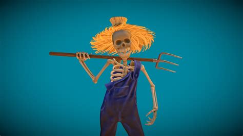 Skeleton Farmer - 3D model by Patrick Thudium (@patrick.thudium) [309b2da] - Sketchfab