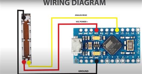 10k slide potentiometer wiring - Project Guidance - Arduino Forum