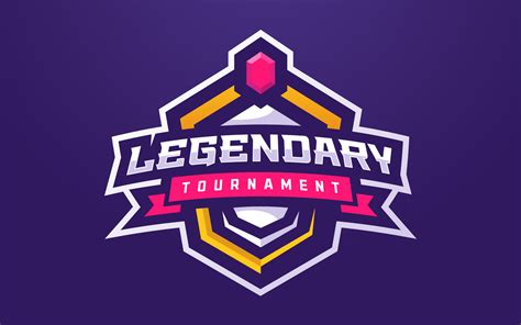 Legendary Esports Logo Template for Gaming Team or Tournament 7681095 ...