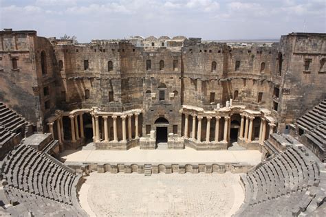 Bosra, theatre | Bosra, theatre Bosra (Arabic: بصرى‎, also s… | Flickr