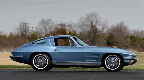 Silver Blue 1963 Chevrolet Corvette