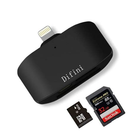 Extend Memory up to 512GB with this iPhone SD Card Reader. - Viral Gads