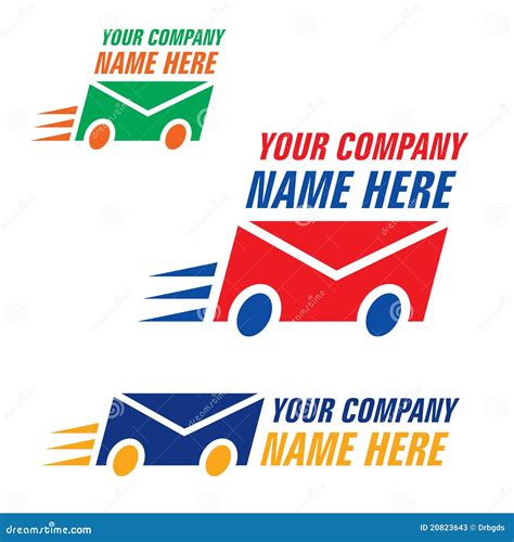 Courier Logo Design Template. Shipment Logo Design Icon Vector ...