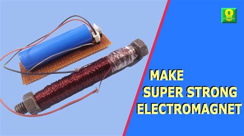 How To Make A Strong Electromagnet Pdf - Daniels Jon