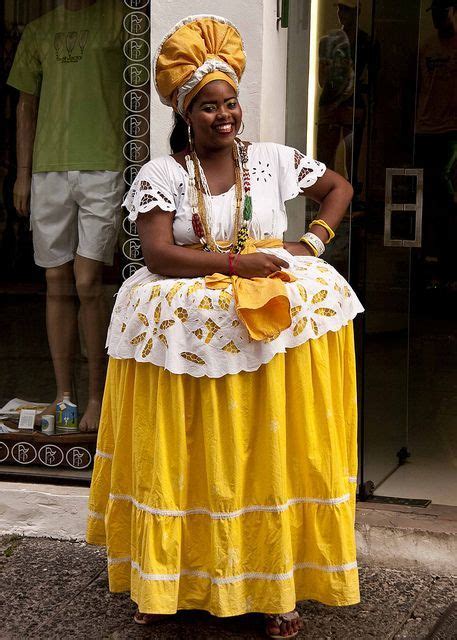 Bahian Woman in Traditional Dress by Marcos Casiano, via Flickr Bahia is one of the 26 states of ...