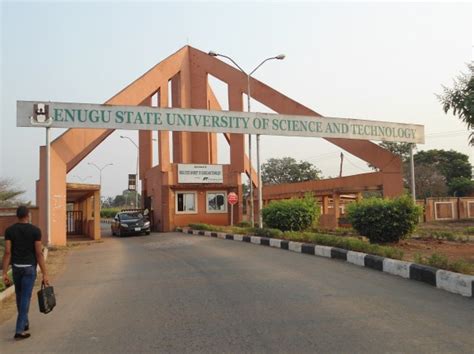 ENUGU STATE UNIVERSITY OF SCIENCE & TECHNOLOGY, ENUGU ESUT - Nigeria