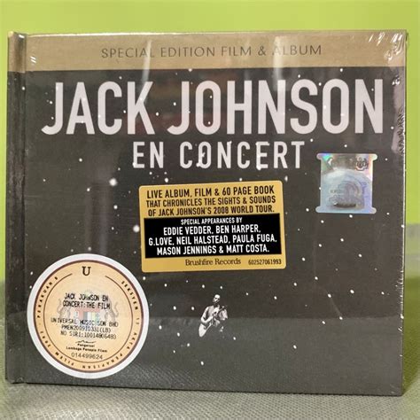 Jack Johnson - En Concert Live Album (CD+DVD) | Shopee Malaysia