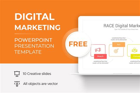 Free Digital Marketing PowerPoint Template | Nulivo Market