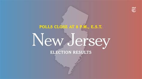 New Jersey Election Results - The New York Times