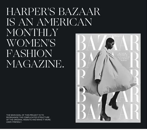 Harper's Bazaar | Fashion Magazine Redesign on Behance