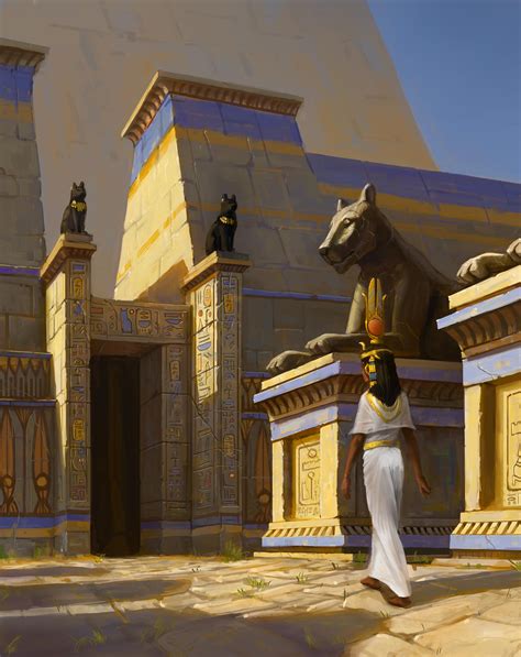 Temple of Bast by yirikus on DeviantArt