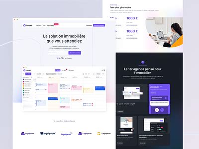 🌈 Casap Homepage by Jubeo on Dribbble