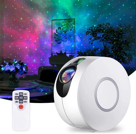 Galaxy Projector, JFMShop Star Projector with LED Nebula Cloud, Laser ...