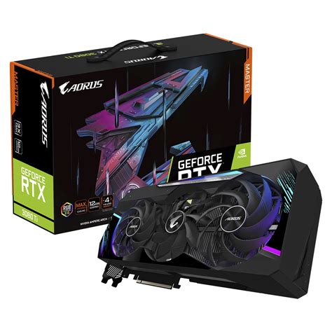 Gigabyte AORUS GeForce RTX 3080 Ti MASTER 12G (GV-N308TAORUS M-12GD) - Achat Carte graphique ...