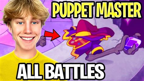 Beating Prodigy PUPPET MASTER!?!?! (ALL BATTLES) - YouTube