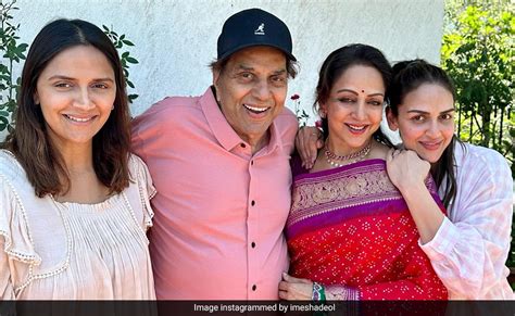 Esha Deol Responds To Dharmendra's Cryptic Post: "Love You Unconditionally"