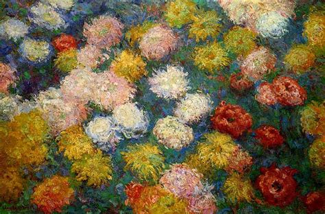 Chrysanthemums, 1897 - Claude Monet - WikiArt.org