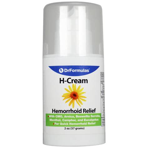 DrFormulas Hemorrhoid Treatment Cream | Extra Strength Pain Relief