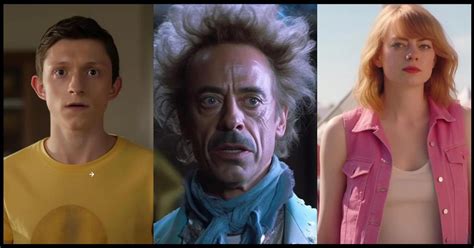 Robert Downey Jr, Tom Holland and Emma Stone Star in Rick and Morty Live-Action Generated by AI ...