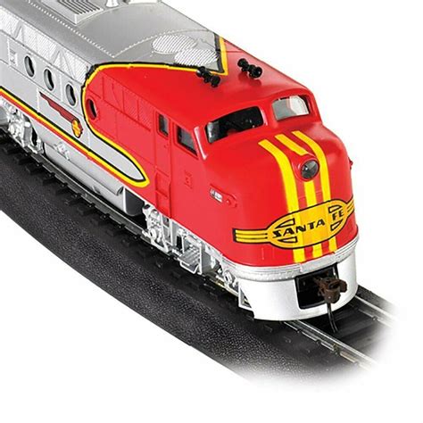 Bachmann Trains HO Scale Santa Fe Flyer Ready To Run Electric Train Set in 2021 | Electric train ...