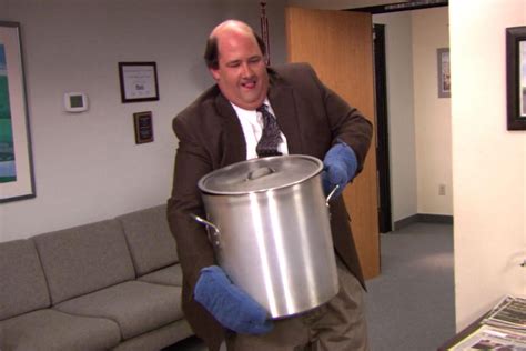 The Office star Brian Baumgartner on Kevin's chili scene