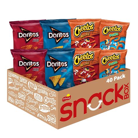 Frito-Lay Doritos & Cheetos Mix (40 Count) Variety Pack | Nellis Auction