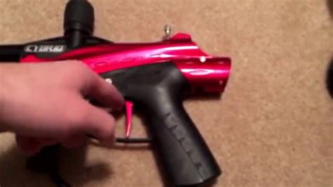 Cybrid paintball gun review - YouTube