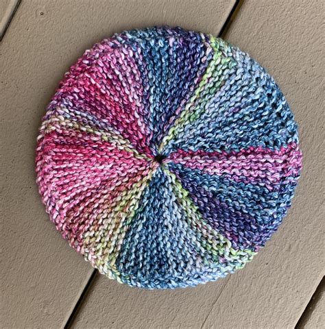 Circular and Spiral Galaxy Dishcloths - 2 loom knit patterns