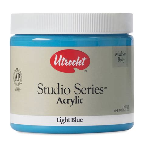 Utrecht Studio Series Acrylic Paint - Light Blue, Pint | Michaels